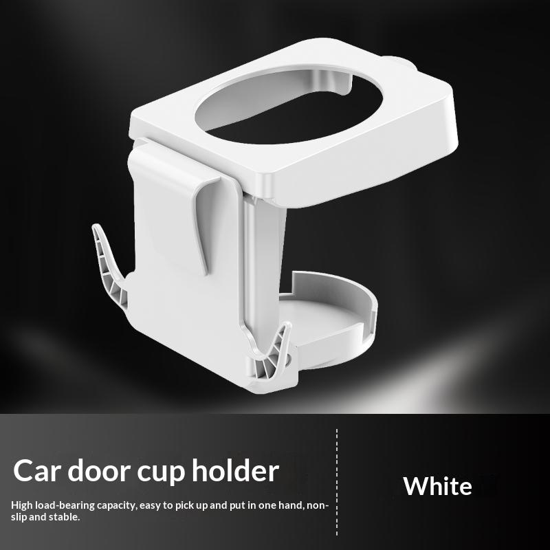 1 Stück Universeller faltbarer Auto-Getränkehalter mit Haken Multifunktionaler Getränkehalter ABS-Material Becherhalter für Motorrad Auto
