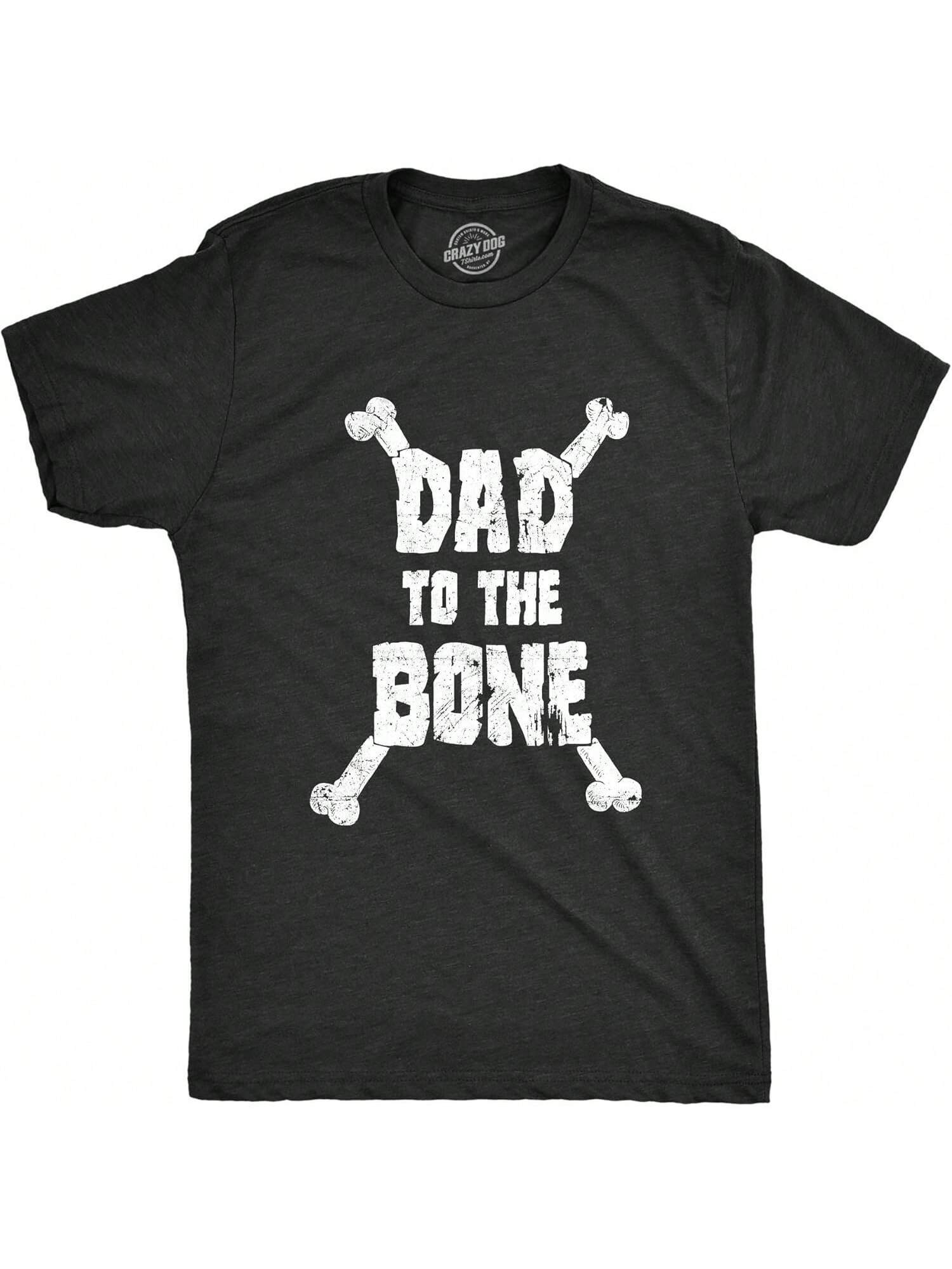 unisexs Dad To The Bone Funny Music Parody Fathers Day T Shirt Cool Tee Idea S разноцветный