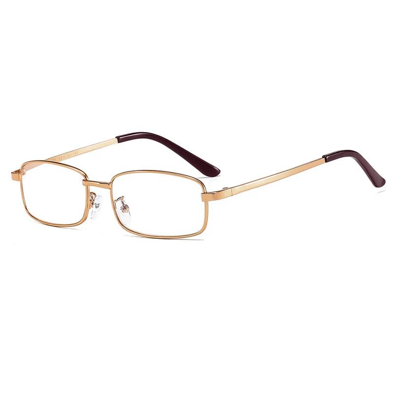 Metal Frame Reading Glasses Vintage Prescription Presbyopia Eyeglasses Ultra Light Unisex Glasses Anti-Blue Light Eyewear