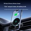 15W Magnetic Wireless Car Charger & Phone Holder for Apple/Android