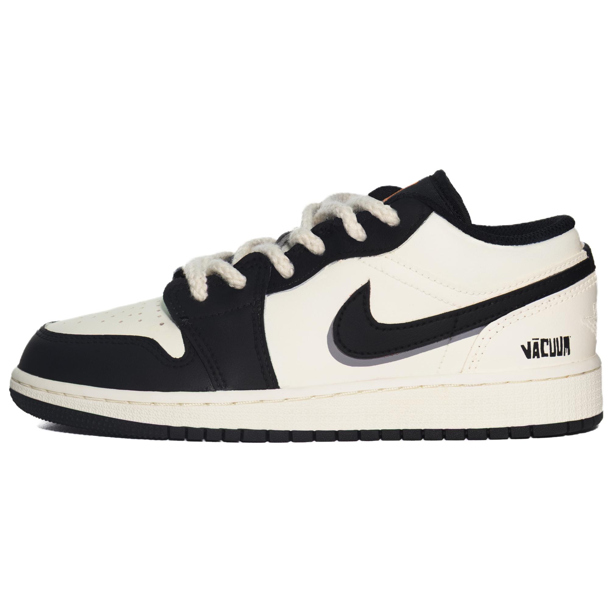 

Jordan Air Jordan 1 Puchuan Monkin Vibe Style, Hiking, Trendy And Versatile Print Cushioning, Wear Resistant Low top 553558-081(Team1050-) 43