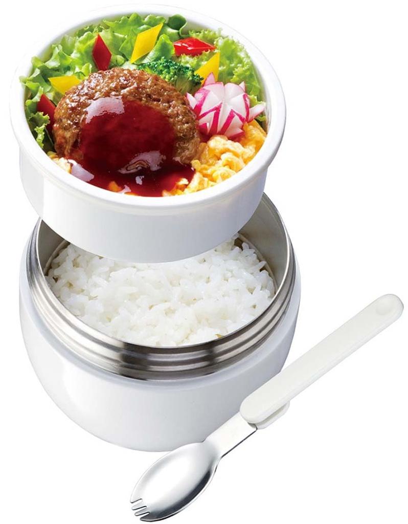 Skater Insulated Lunch Box, Rice Bowl Style, 540ml, Kiki's Delivery Service, French Style, Studio Ghibli Design, LDNC6AG-A