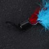 7 pcs Pet Cat Teaser Dangler Toy Rod Stick Feather Replacement Head Cats Supplies