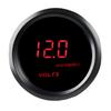 WATERWICH 2inch 52mm DC12V Voltmeter Red Digital LED Volt Gauge Voltage Meter Kit for Car Truck Marine Vehicle Automotive