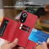 Vintage Leather Card Holder Phone Case for HONOR 50 Card Pockets Dual Snap Buttons Flip Wallet Shell