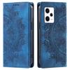 for Xiaomi Redmi Note 12 Pro+ 5G,12 Pro 5G,POCO X5 5G Mandala Embossed PU Leather Flip Wallet Case Magnetic Closure Cover