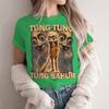 Tung Tung Tung Sahur Meme Unisex Unisex Tshirt Funny Cartoon Character Streetwear Short Sleeve Unisex Tee