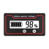 Autobatterie Ladezustandsanzeige 12V 24V 36V 48V 60V 72V Lithiumbatterie Kapazitätsmesser Tester Anzeige LED Tester Voltmeter