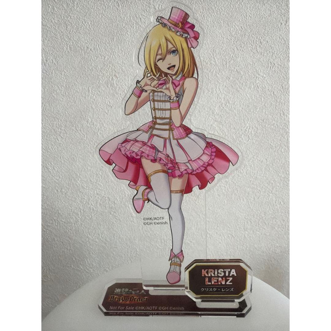 Used [Not for sale/Good condition] Attack on Titan Bleoda Kiraboshi Crysta acrylic stand
