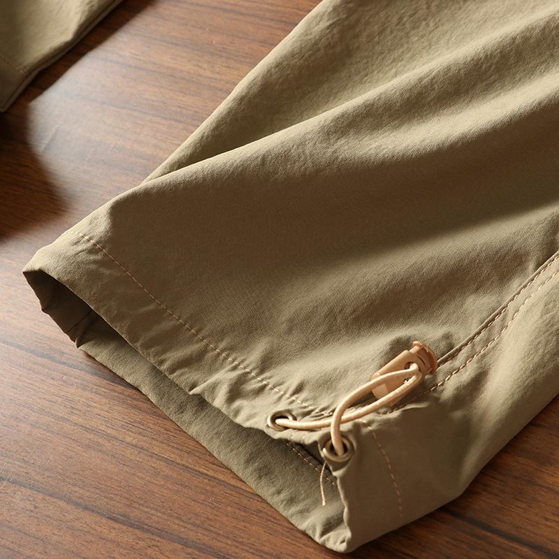 Outdoor Work Pants Men's Loose Straight Leg Casual Pants Summer Hiking Quick Drying Pants Waterproof Quick Drying Assault Pants