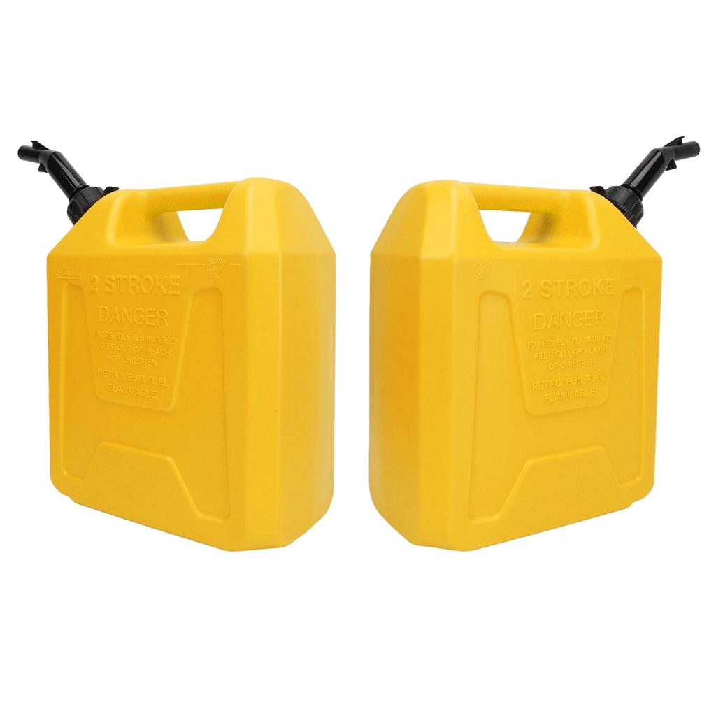 10L Fuel Oil Storage Tank Static Free Shockproof Auto Shutdown Safe Portable Gasoline Tank for RV Camper SUV Speedboat