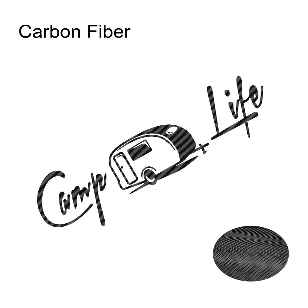 Creative Camper Life Rv Truck Car Sticker Motorhome Caravan Van Travel Decor Vinyl Decal Auto Body Tuning Decoration Accessories