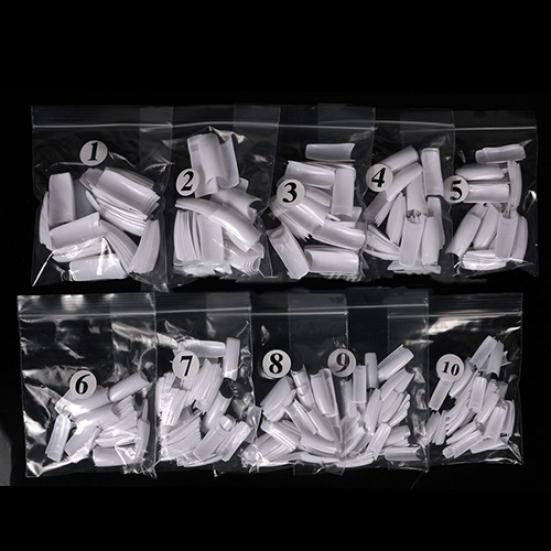 Versatile False Nails Reusable Mini Seamless