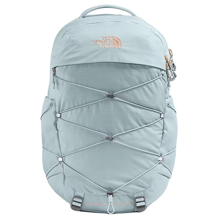 The North Face Borealis Luxe 27L Backpack With Brand Embroidery Design Recycled Nylon Women backpack Ice-Cap-Blue NF0A81E7-NDO Ice Cap Blue