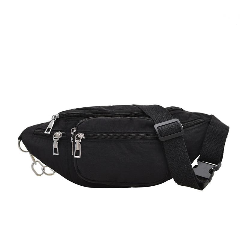 Trendige Umhängetasche Rücken, Herren Sport Brusttasche, Nische, Vielseitige und einfache Hüfttasche