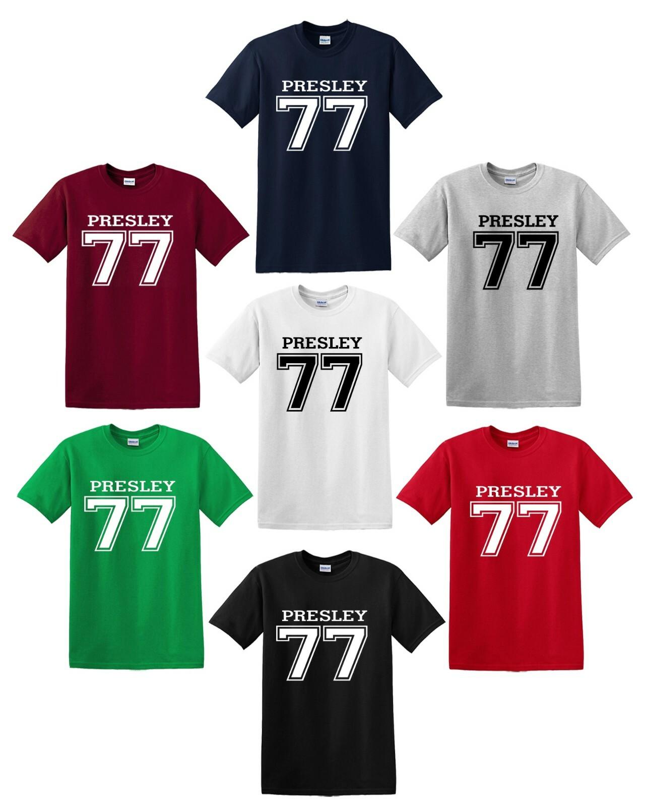 ELVIS PRESLEY 77 T-Shirt Mens Womens Tees Top TOP TEE ROCK N ROLL LEGEND AARON MUSIC INDIE FAN ALBUM 3XL