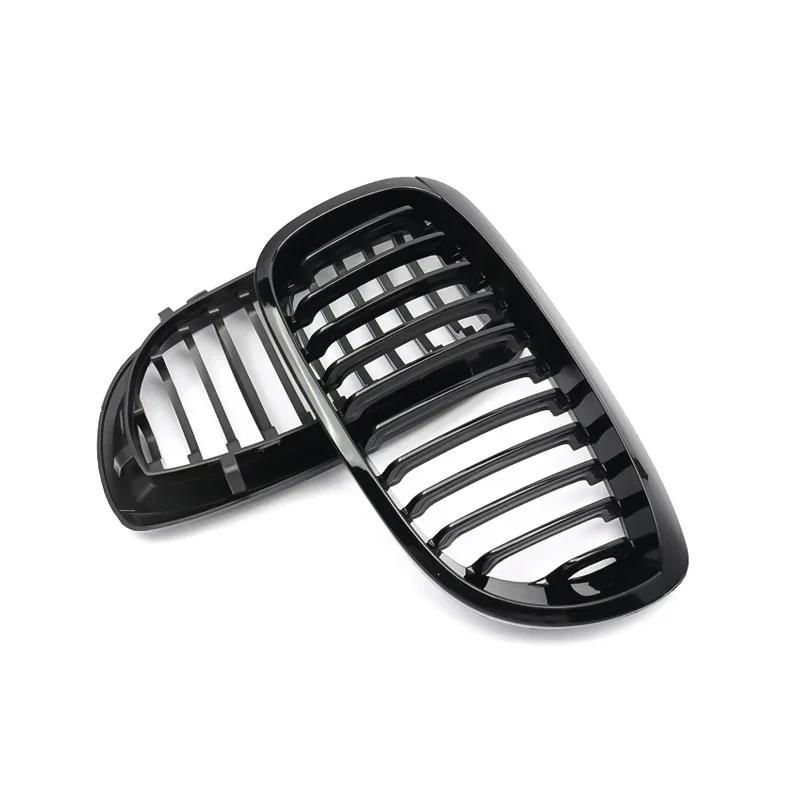 AAAQT1 Car Kidney Grill Front Bumper Gloss Black Racing Grill for BMW E46 Coupe 325Ci 330Ci LCI 2door 2003-2006 for BMW 3 Series