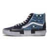 Vans Sk8 Atjaunotas Ērtas Daudzpusīgas Klasiskas Neslīdošas Izturīgas Augstas Topa Skeitborda Apavi Unisex Skeitborda Apavi Zils Melns VN0005UKNGJ