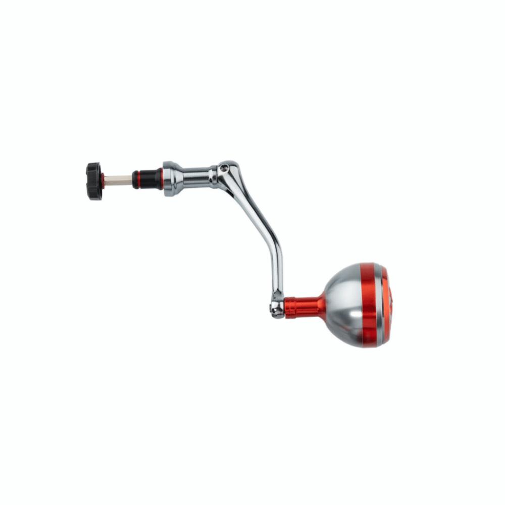 

New Metal Wood Fishing Reel Handle 500-7000 Series Gold Silver Red Replacement Fishing Arm Wheel Metal Spool Fishing Accessories L красный