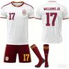 2026 World Cup Spain Aways Football Jersey for Kids and Adults WILLIAMS JR #17