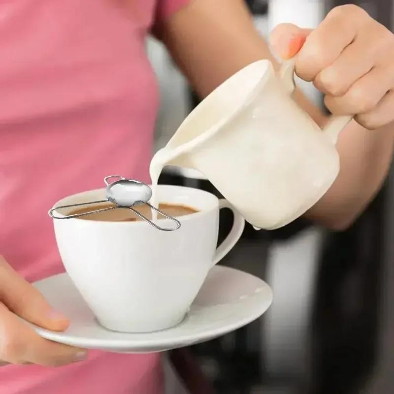 Reusable stainless steel ball holder coffee cooling tool for cooking, used for concentration, hand brewing coffee, etc