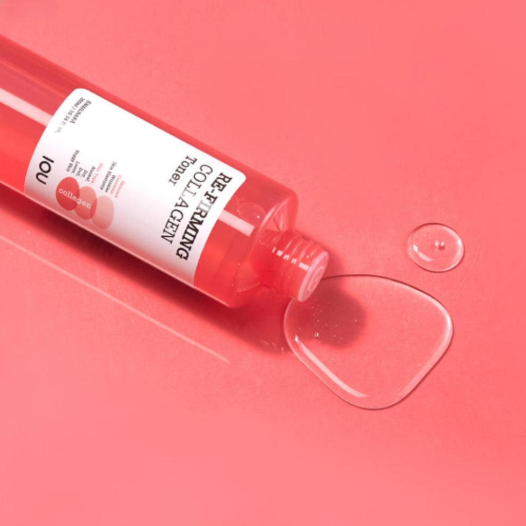 IOU straffende Kollagen Haut 300ml + Emulsion 300ml Set