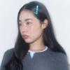 line cubic hair pin - 4color