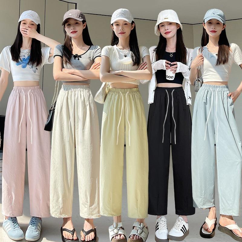 Temperament Yamamoto Pants Summer Thin High Waist Lazy Wind Milk Pants Women's Versatile Premium Straight Pants