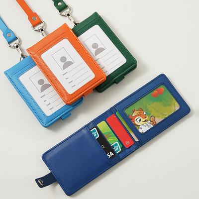 5 Card Slot Folding Multifunctional ID Card Recognition Card Holder Bank Cards Bus Credit Card Badge Holders