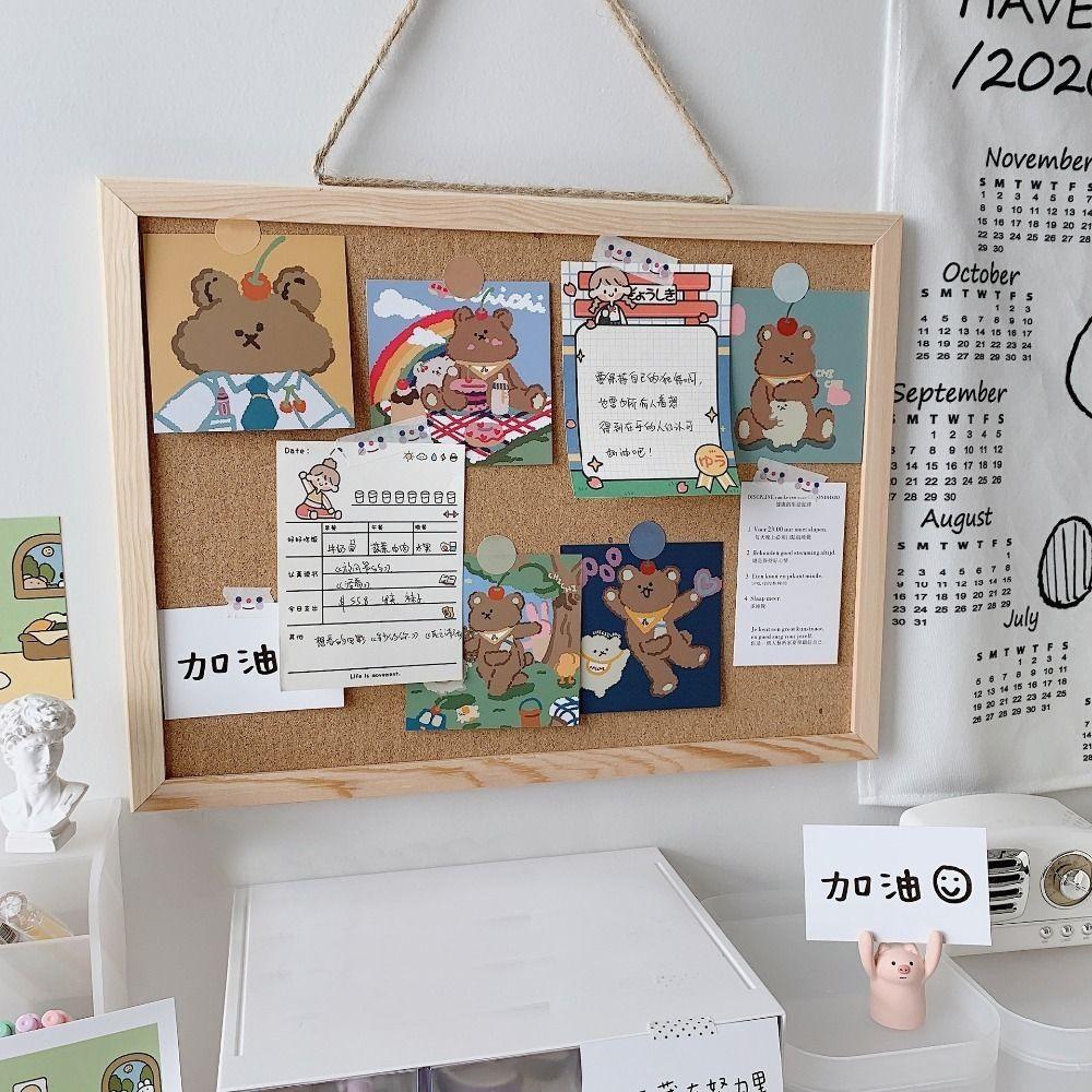 Office Supplies Message Board Kit Photo Background Board Jewelry Display Stand Memo Board Frame
