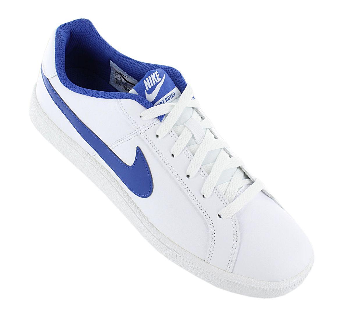 Nike Shoe Nike Court Royale Blanco Azul Nike Court Royale