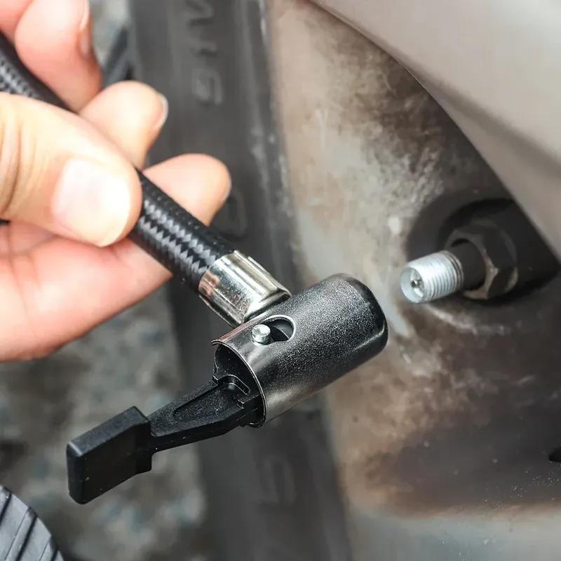 12V DC 300 PSI Car Tire Inflator, Compact Portable Air Compressor Pump with Cigarette Lighter Plug for Emergency Use