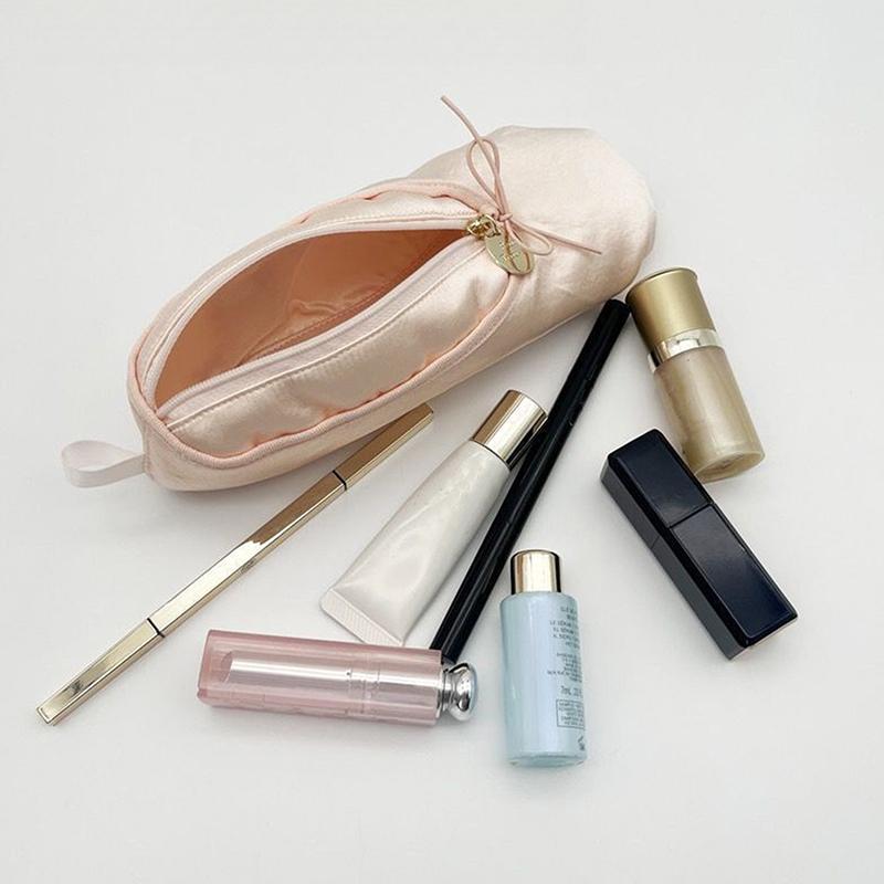 Großes Fassungsvermögen Ballettschuhe Federmäppchen Kosmetiktasche Niedliches Design Ballerina Federmäppchen Schreibtisch-Organizer Schul-Federmäppchen