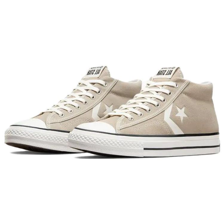 Converse Star Player 76 Comfortable Slip Resistant Durable Low Top Skate Shoes Unisex Sneakers Beige A06778C