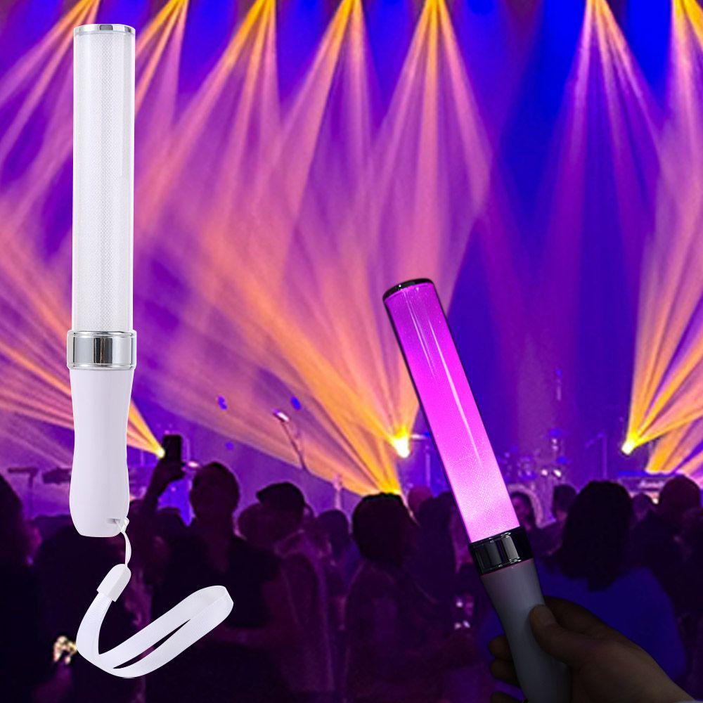 Party Supplies 15 Colors Switchable LED Light Sticks Colorful Creative Glow Sticks Portable Flashing Sticks Parties Concerts