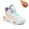 Jungen Winter 2025 Baumwoll-Basketballschuhe - Verdickt, Rutschfest, Samtgefüttert