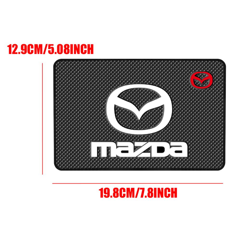 2025 Hot 1Pcs Silicone Car Dashboard Anti Slip Sticky Pad For Mazda 3 Bk 6 Gh CX-5 CX30 MX-5 2 5 CX-3 GJ GL CX-8 MS RX-8 626 Mia