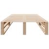 Vidaxl Bed Frame Without Mattress, 90X200 Cm, Solid Pine Wood