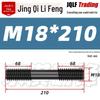 High-Strength Double-Ended Stud Bolt M12-M18 | Grade 8.8 Mold & Press Screw Rod