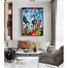 Gemälde von Joan Miro, Wandbilder für Zuhause, Wanddekoration, Der Garten 1925, von Joan Miro, Reproduktionen berühmter Kunstwerke, abstrakte Leinwand