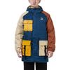 Puma Retro Colorblock Multi-Pocket Warm Mid-Length Hooded Down Jacket Men Outerwear Multicolor 534676-65