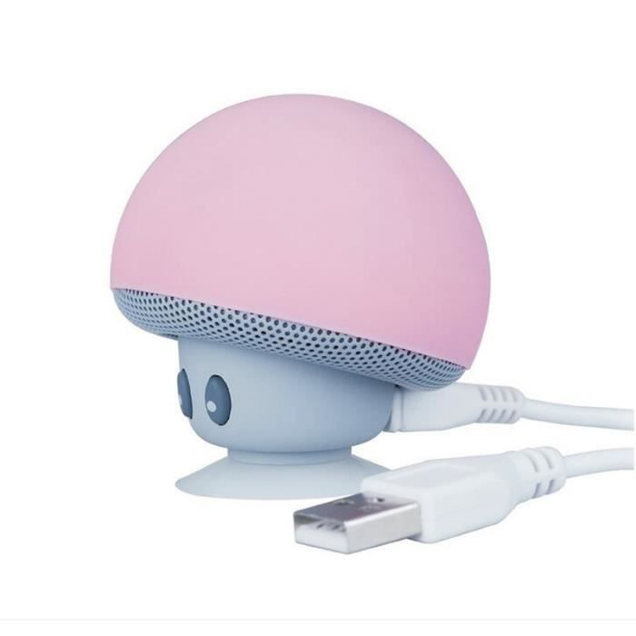 Mini Enceinte Bluetooth Favorever BL649 Avec Lampe LED - Couleur Or, Portable, 300g
