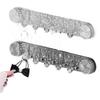 Rotating Suction Cup Fishing Hook Hanger - No-Drill, Strong Load-Bearing, Water Ripple Design, Bathroom/Toilet Door Wall Storage Rack