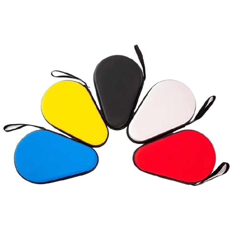 Gourd Shape Pingpong Paddle Bag Zippers Handbag Hard Shell Table Tennis Rackets Bag Tennis Table Accessory Organizers