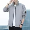 Giacca da uomo primavera e autunno nuova giacca semplice casual tendenza versatile taglia grande top per ragazzi