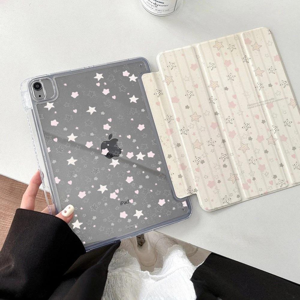Protective Case for Samsung Tab S7 S8 S9 11 Plus S10 S9 12.4 Inch Case Magnetic Smart Cover for Tab A9 8.7" Plus 11" A8 Stars