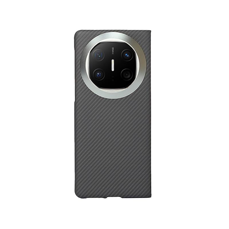 YTF-Carbon Real carbon fiber case For Huawei Mate X6 case ultra thin Aramid fiber Anti-fall Mate X6 cover Folding phone case For HUAWEI Mate X6&Kevlar