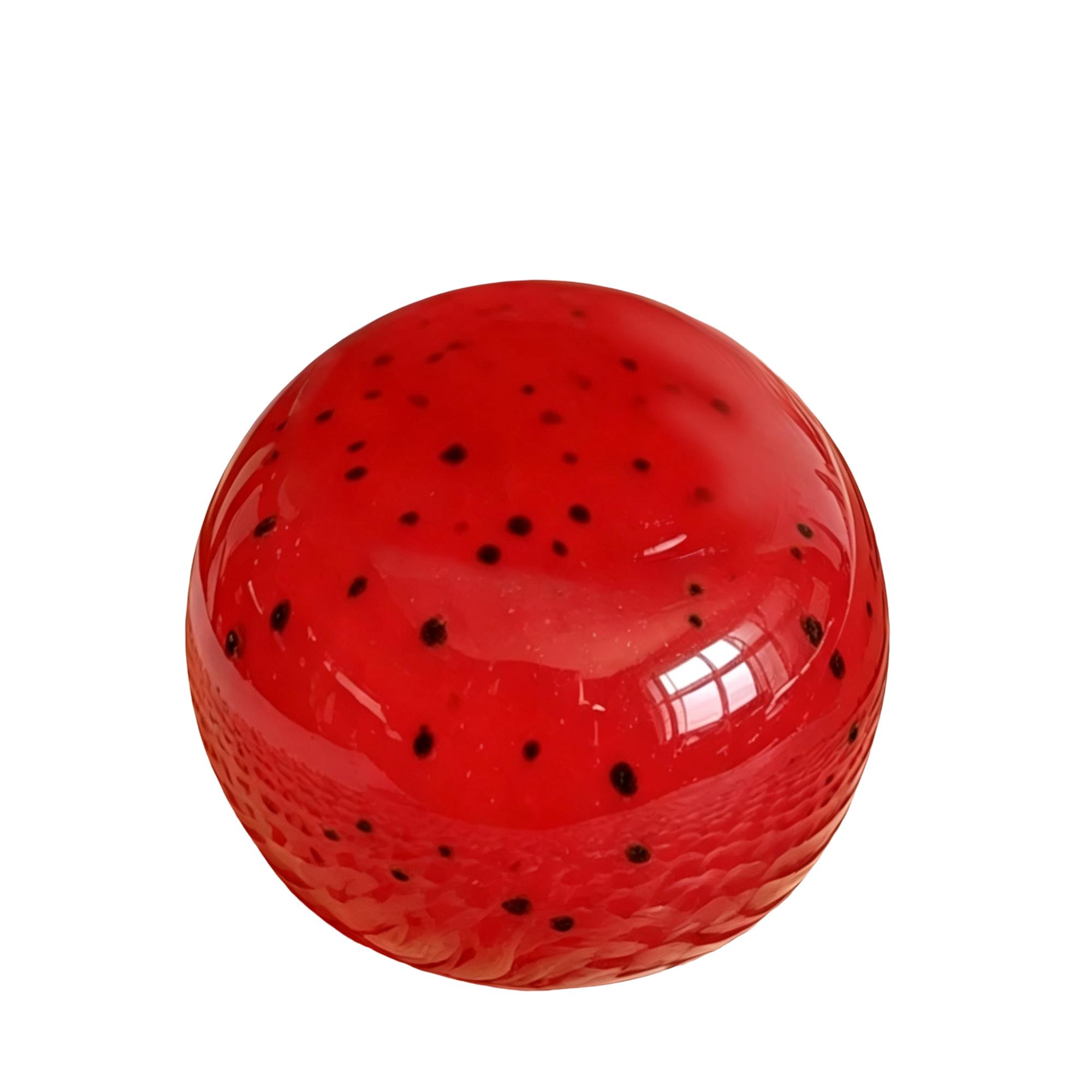 1/2 STKS Squishy Handgemaakt Watermeloen Slush Speelgoed Zacht, Langzame Terugslag Stressverlichting Knijpspeeltje Realistisch Fruitmodel Cadeau voor Volwassenen red
