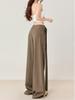 2026 Women's High-End Loose Wide-Leg Coffee Pants