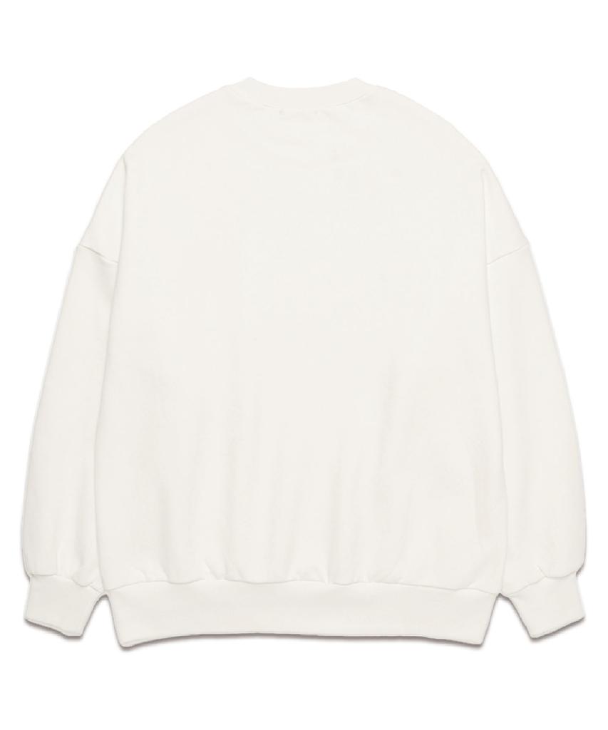 VANNWORKS Vw Logo Oversized Sweatshirt (Vls0053) White